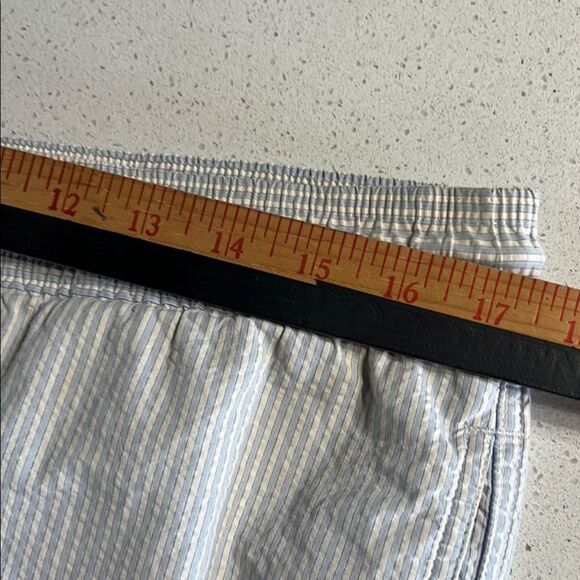 Brooks Brothers White Stripe Vintage Swim Trunks Tagged M - Picture 10 of 10